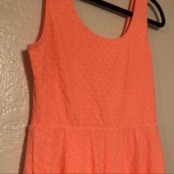 Neon Bright Orange Mossimo Dress - Picture 2 of 4